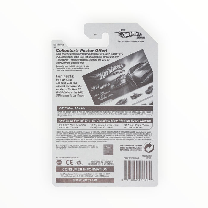 Hot Wheels Ford GTX-1 - Mainline (2007) 17/180