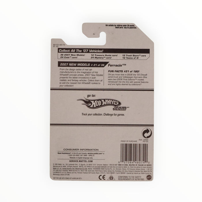Hot Wheels Ferracin' (Nitro Scorcher) - Mainline (2007) 21/180