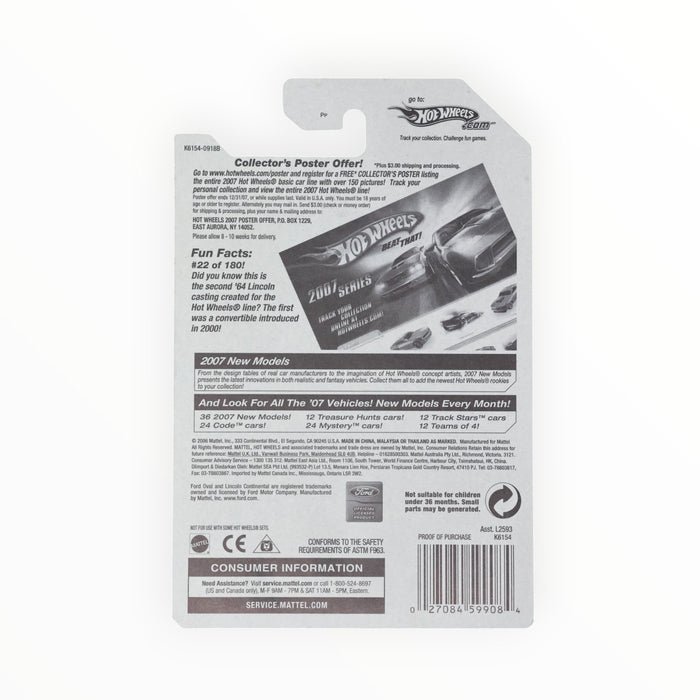 Hot Wheels '64 Lincoln Continental - Mainline (2007) 22/180