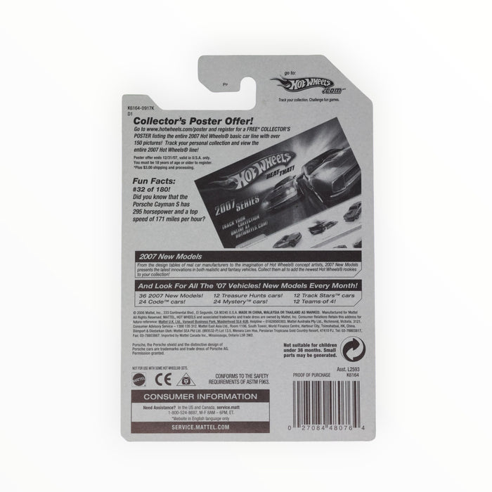 Hot Wheels Porsche Cayman S - Mainline (2007) 32/180