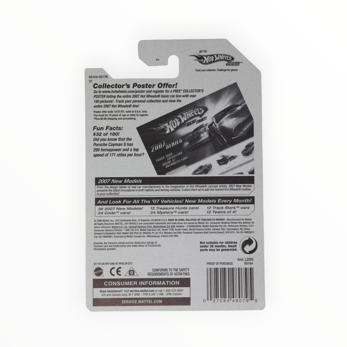 Hot Wheels Porsche Cayman S - Mainline (2007) 32/180