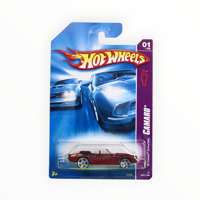 Hot Wheels '69 Camaro Convertible - Mainline (2007) 41/180