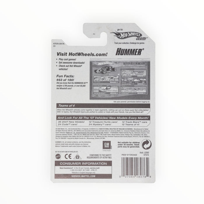 Hot Wheels Hummer H3 - Mainline (2007) 63/180