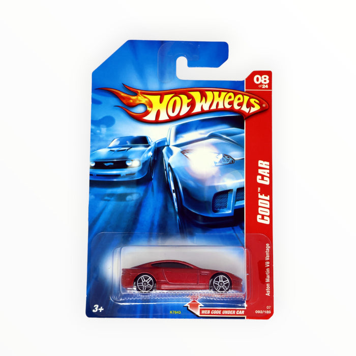 Hot Wheels Aston Martin V8 Vantage - Mainline (2007) 92/180