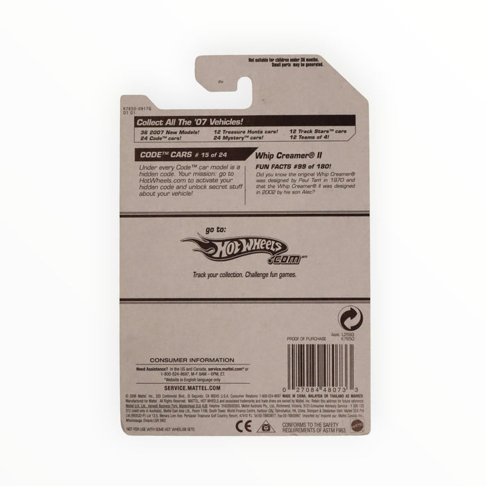 Hot Wheels Whip Creamer II - Mainline (2007) 99/180