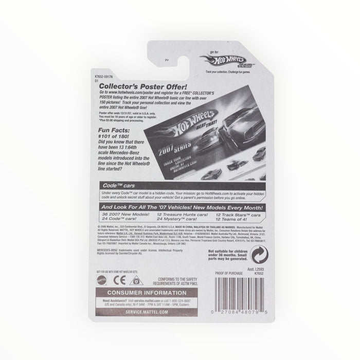 Hot Wheels AMG Mercedes CLK DTM - Mainline (2007) 101/180