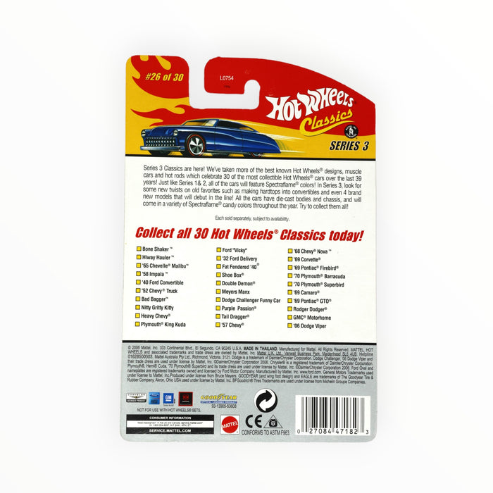 Hot Wheels '69 Camaro - Hot Wheels Classics (2007) 26/30