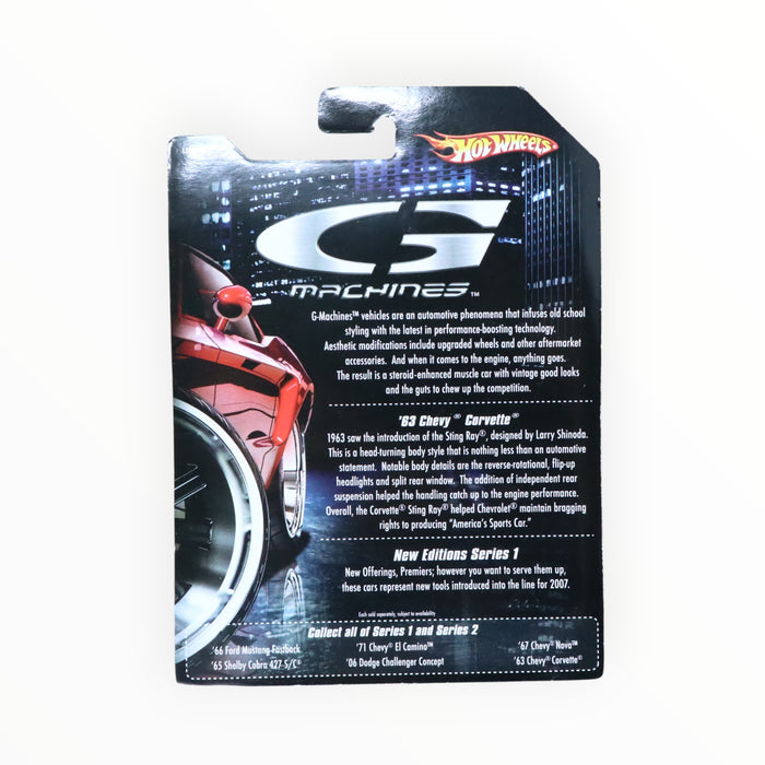 Hot Wheels '63 Chevy Corvette - G-Machines (2007)