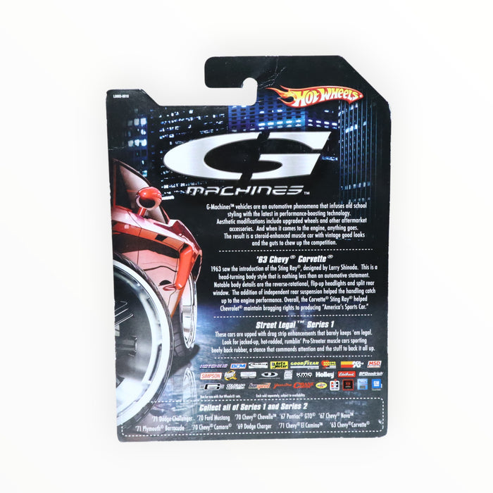 Hot Wheels '63 Chevy Corvette - G-Machines (2007)