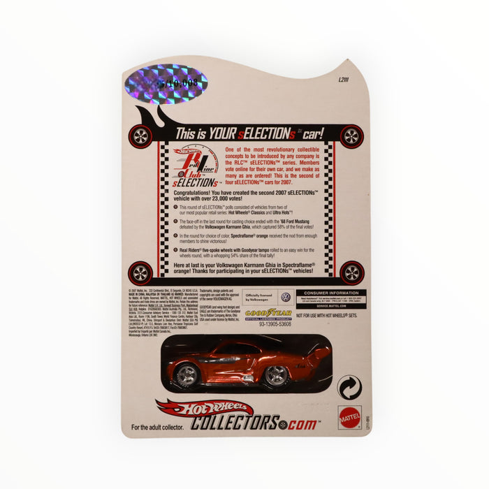 Hot Wheels Volkswagen Karmann Ghia - RLC (2007)
