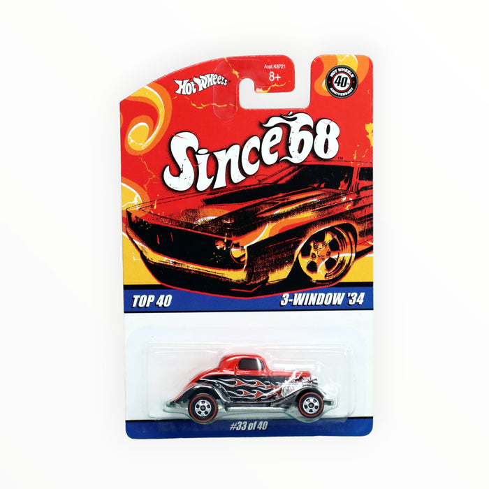 Hot Wheels 3-Window '34 - Since '68
