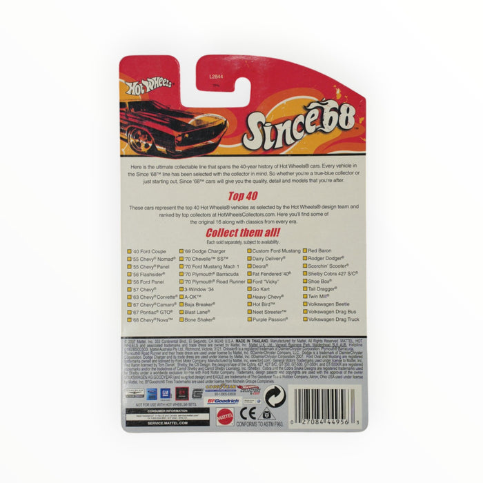 Hot Wheels Shelby Cobra 427 S/C - Since '68