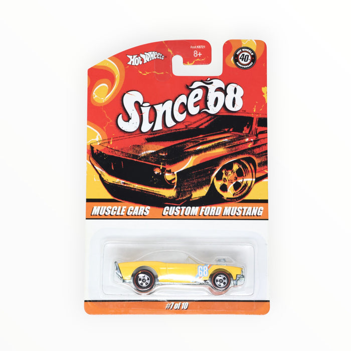 Hot Wheels Custom Ford Mustang - Since '68