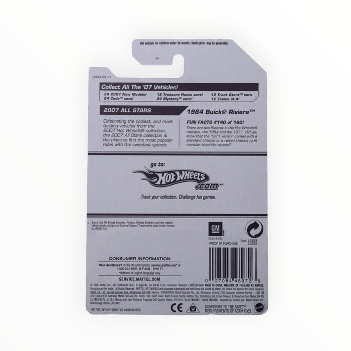 Hot Wheels 1964 Buick Riviera - Mainline (2007) 140/180