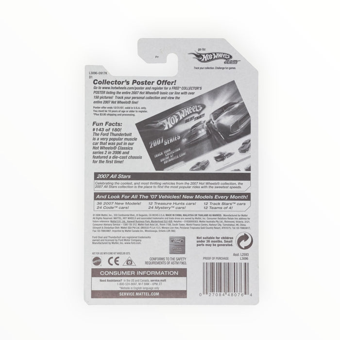 Hot Wheels Ford Thunderbolt - Mainline (2007) 143/180