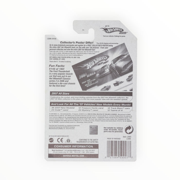 Hot Wheels Ford Thunderbolt - Mainline (2007) 143/180