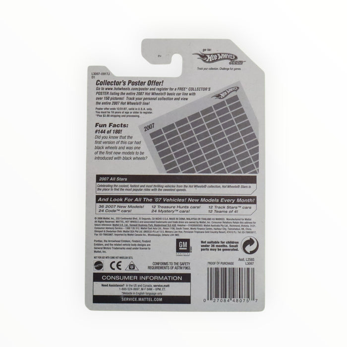 Hot Wheels Pontiac Firebird - Mainline (2007) 144/180