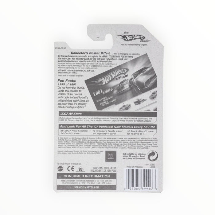 Hot Wheels Dodge Tomahawk - Mainline (2007) 155/180