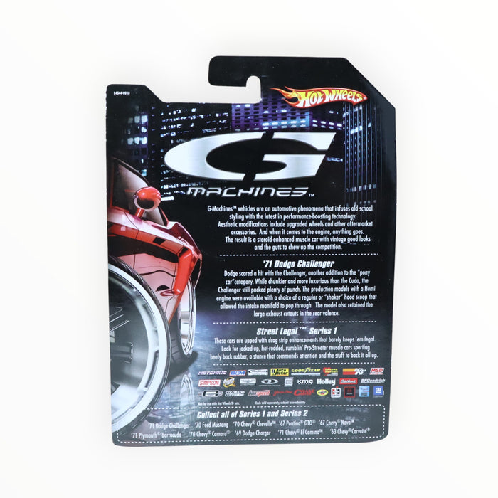 Hot Wheels '71 Dodge Challenger - G-Machines (2007)