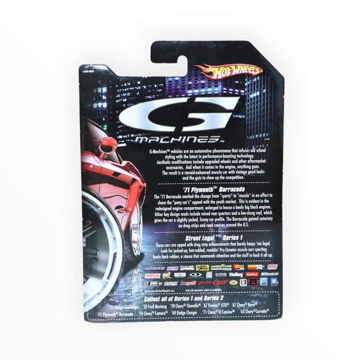 Hot Wheels '71 Plymouth Barracuda - G-Machines (2007)