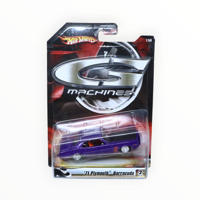 Hot Wheels '71 Plymouth Barracuda - G-Machines (2007)