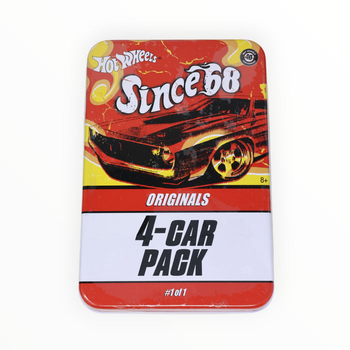 Hot Wheels Originals 4-Car Tin Set - Since '68 (2008)
