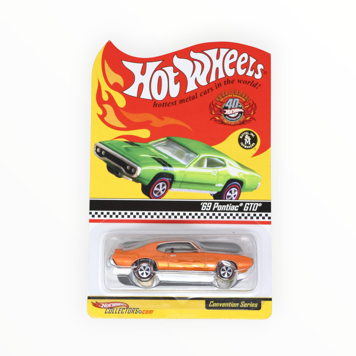 Hot Wheels '69 Pontiac GTO - Collectors Convention (2008) — 99Diecast