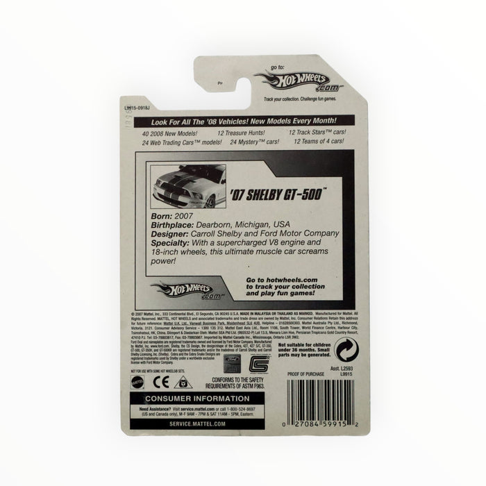 Hot Wheels '07 Shelby GT-500 - Mainline (2008) 1/196
