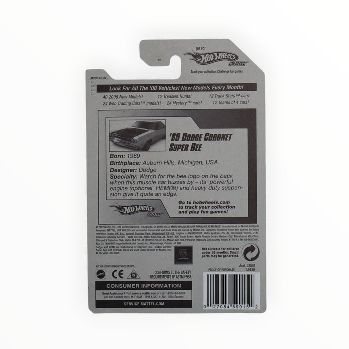 Hot Wheels '69 Dodge Coronet Super Bee - Mainline (2008) 5/196