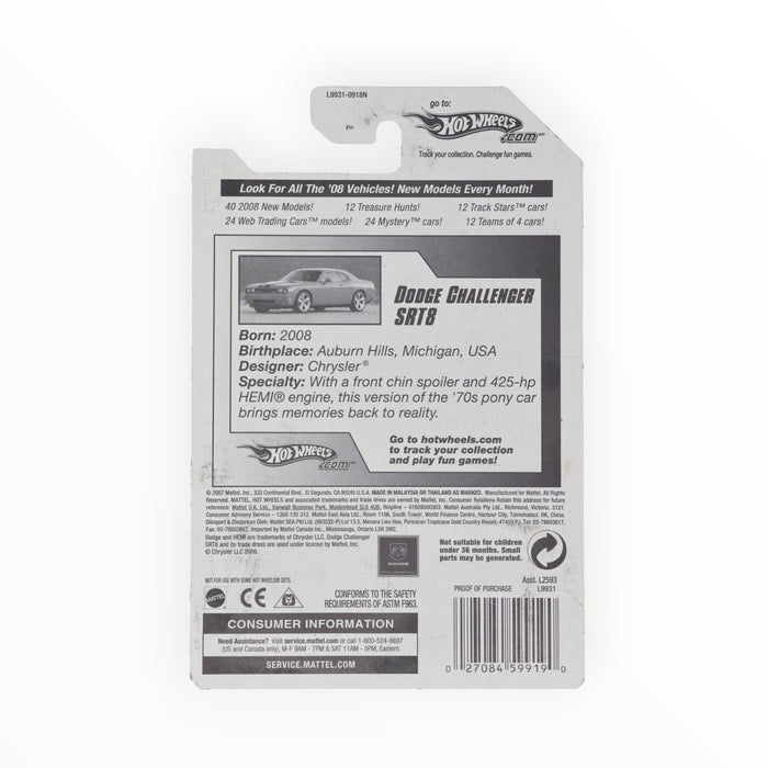 Hot Wheels Dodge Challenger SRT8 - Mainline (2008) 16/196