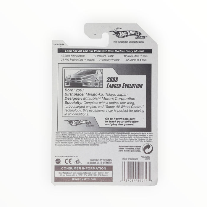 Hot Wheels 2008 Lancer Evolution - Mainline (2008) 23/196