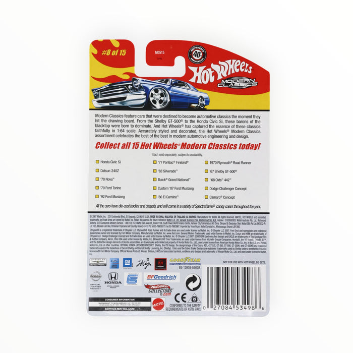 Hot Wheels Buick Grand National - Modern Classics (2008) 8/15