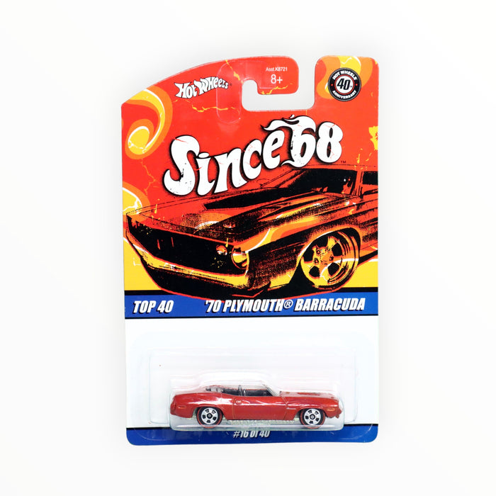 Hot Wheels '70 Plymouth Barracuda - Since '68