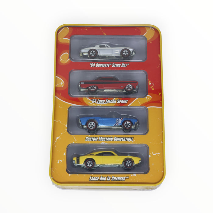 Hot Wheels Muscle Cars 4-Car Tin Set 2/2 - Since '68 (2008)