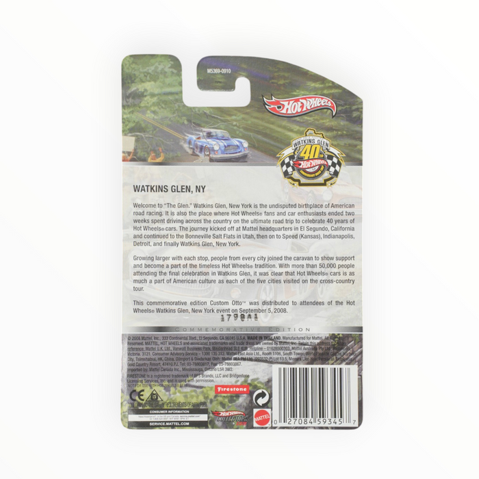Hot Wheels Custom Otto (Watkins Glen) 40th Anniversary Road Trip (2008)