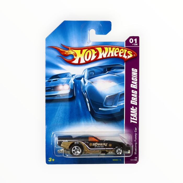 Hot Wheels Mustang Funny Car - Mainline (2008) 157/196