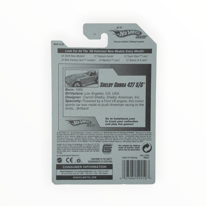 Hot Wheels Shelby Cobra 427 S/C - Mainline (2008) 154/196