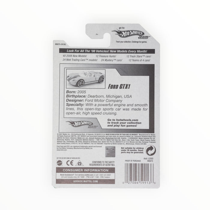 Hot Wheels Ford GTX1 - Mainline (2008) 141/196