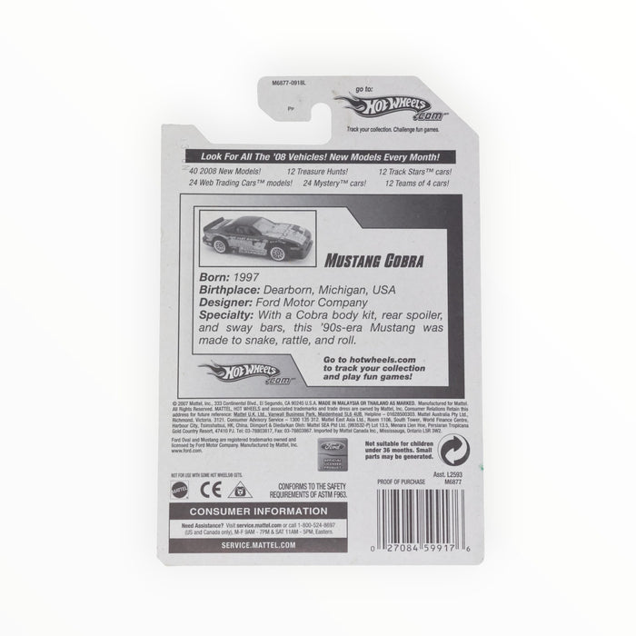 Hot Wheels Mustang Cobra - Mainline (2008) 143/196