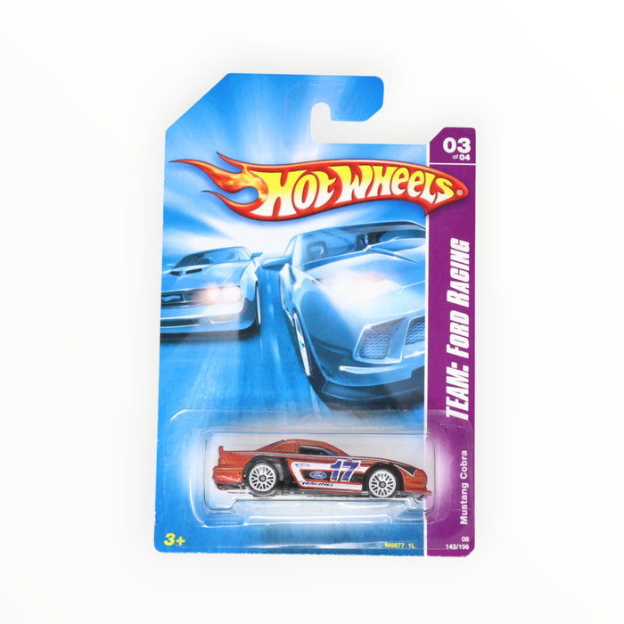Hot Wheels Mustang Cobra - Mainline (2008) 143/196