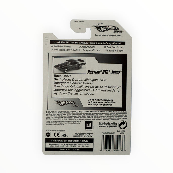 Hot Wheels Pontiac GTO Judge - Mainline (2008) 133/196