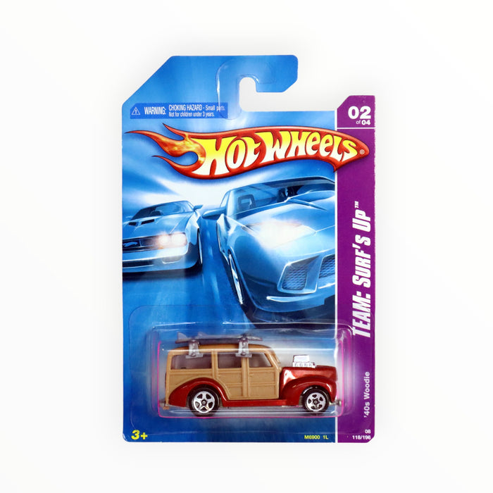 Hot Wheels 40s Woodie - Mainline (2008) 118/196