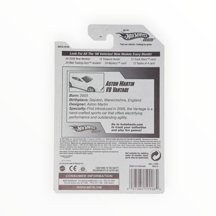 Hot Wheels Aston Martin V8 Vantage - Mainline (2008) 50/196