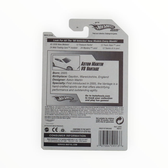 Hot Wheels Aston Martin V8 Vantage - Mainline (2008) 50/196