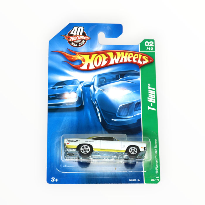 Hot Wheels '70 Plymouth Road Runner (Treasure Hunt) Mainline (2008) 162/196