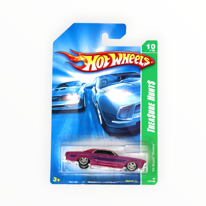 Hot Wheels '64 Buick Riviera (Super Treasure Hunt) Mainline (2008) 170/196