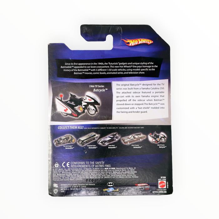 Hot Wheels 1966 TV Series Batcycle - Batman (1:50) (2008)