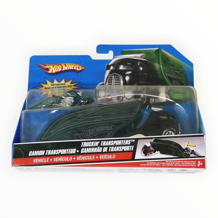 Hot Wheels Streamlined Cabover Truck / W-Oozie - Truckin' Transporters (2008)