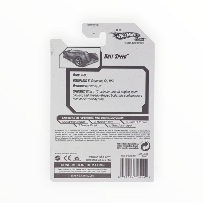 Hot Wheels Brit Speed - Mainline (2009) 4/190