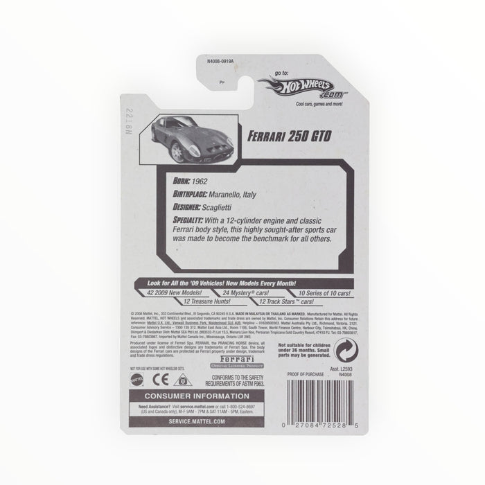 Hot Wheels Ferrari 250 GTO - Mainline (2009) 5/190